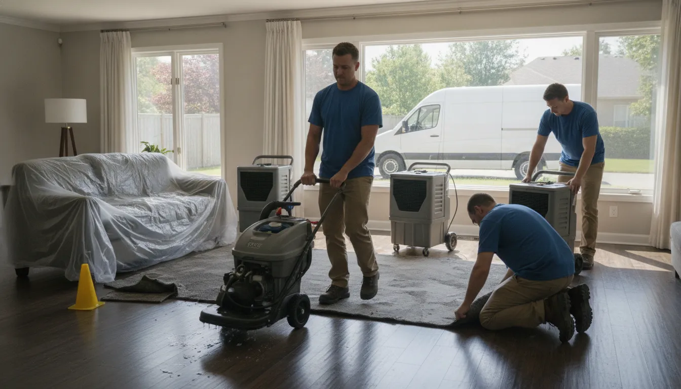 Water Damage in Akron